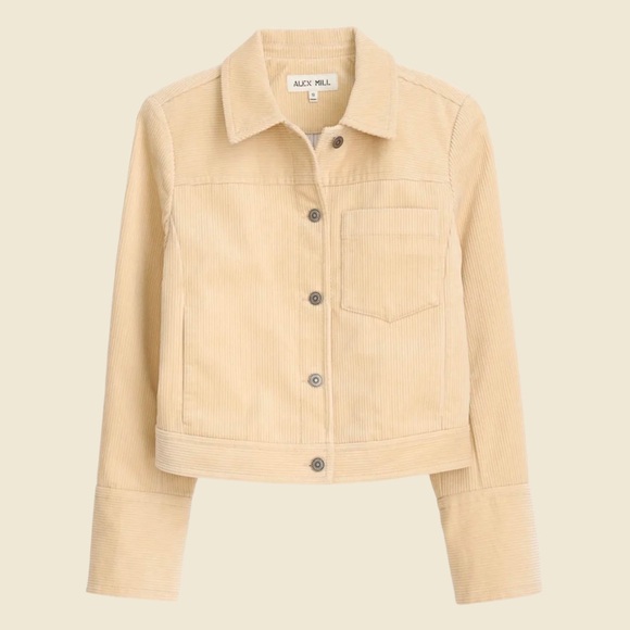 Alex Mill Jackets & Blazers - Alex Mill Camden Jacket In Light Bone Corduroy / XS